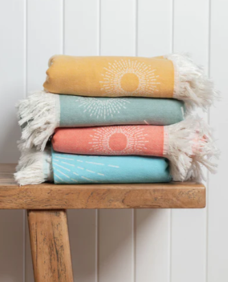 Quality linen blankets and throws